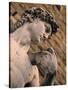 Statue of David, Piazza Della Signoria, Florence, Tuscany, Italy-Walter Bibikow-Stretched Canvas