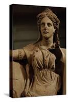 Statue of Demeter, 4Th-3Rd Century (Clay)-Roman-Stretched Canvas