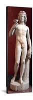 Statue of Dionysus, God of Wine and Patron of Wine Making-null-Stretched Canvas