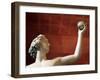 Statue of Dionysus, God of Wine and Patron of Wine Making-null-Framed Photographic Print