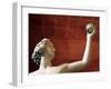 Statue of Dionysus, God of Wine and Patron of Wine Making-null-Framed Photographic Print