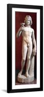 Statue of Dionysus, God of Wine and Patron of Wine Making-null-Framed Photographic Print