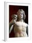 Statue of Dionysus, God of Wine and Patron of Wine Making-null-Framed Photographic Print