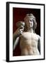 Statue of Dionysus, God of Wine and Patron of Wine Making-null-Framed Photographic Print