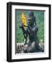 Statue of Disciple of Tian Tan Buddha-Stewart Cohen-Framed Photographic Print