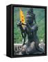 Statue of Disciple of Tian Tan Buddha-Stewart Cohen-Framed Stretched Canvas