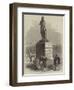 Statue of Dr Jenner, Lately Erected at Boulogne-null-Framed Premium Giclee Print