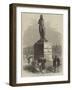 Statue of Dr Jenner, Lately Erected at Boulogne-null-Framed Giclee Print