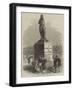 Statue of Dr Jenner, Lately Erected at Boulogne-null-Framed Giclee Print