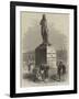 Statue of Dr Jenner, Lately Erected at Boulogne-null-Framed Giclee Print