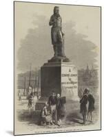 Statue of Dr Jenner, Lately Erected at Boulogne-null-Mounted Giclee Print