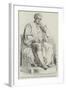 Statue of Dr Jenner, Sculptured by W C Marshall-null-Framed Giclee Print