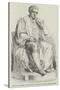 Statue of Dr Jenner, Sculptured by W C Marshall-null-Stretched Canvas