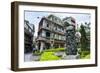 Statue of Dr. Mackay on a Square in Danshui Suburb of Taipeh, Taiwan, Asia-Michael Runkel-Framed Photographic Print