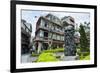 Statue of Dr. Mackay on a Square in Danshui Suburb of Taipeh, Taiwan, Asia-Michael Runkel-Framed Photographic Print