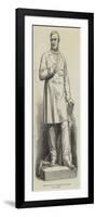 Statue of Dr S T Chadwick, at Bolton-null-Framed Giclee Print