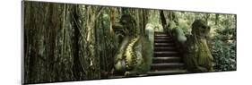 Statue of Dragons in a Temple, Bathing Temple, Ubud Monkey Forest, Ubud, Bali, Indonesia-null-Mounted Photographic Print