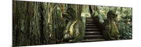 Statue of Dragons in a Temple, Bathing Temple, Ubud Monkey Forest, Ubud, Bali, Indonesia-null-Mounted Photographic Print