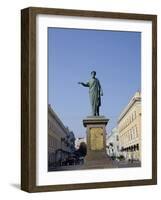 Statue of Duke De Richelieu, Odessa, Ukraine-Cindy Miller Hopkins-Framed Photographic Print