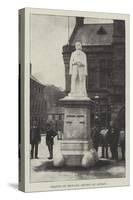 Statue of Edward Irving at Annan-null-Stretched Canvas