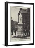 Statue of Edward Irving at Annan-null-Framed Giclee Print