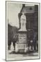 Statue of Edward Irving at Annan-null-Mounted Giclee Print