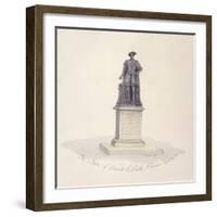 Statue of Edward VI in St Thomas's Hospital, Southwark, London, 1825-G Yates-Framed Giclee Print