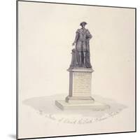 Statue of Edward VI in St Thomas's Hospital, Southwark, London, 1825-G Yates-Mounted Giclee Print