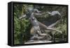 Statue of Egle-null-Framed Stretched Canvas