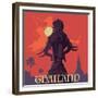 Statue of Elephants in Bangkok City. Sunset Urban Panorama. Warm Palette. Vintage Poster. Old-Fashi-Anton V Tokarev-Framed Premium Giclee Print