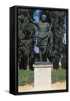 Statue of Emperor Augustus Caesar, Tarragona-null-Framed Stretched Canvas