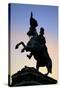 Statue of Emperor Franz Joseph, Vienna, Austria, Europe-Neil Farrin-Stretched Canvas