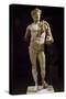 Statue of Emperor Hadrian Crowned with Oak Leaves. Roman Civilization-null-Stretched Canvas