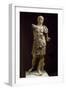 Statue of Emperor with Armor, Uncovered in Theatre of Vaison-La-Romaine-null-Framed Giclee Print