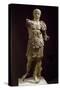 Statue of Emperor with Armor, Uncovered in Theatre of Vaison-La-Romaine-null-Stretched Canvas