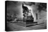 Statue of Ernst Thalmann, East Berlin, Germany-Simon Marsden-Stretched Canvas