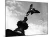 Statue of Eros-null-Mounted Photographic Print