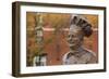 Statue of Famed Chef Boy-Ar-Dee, Omaha, Nebraska, USA-Walter Bibikow-Framed Photographic Print