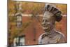 Statue of Famed Chef Boy-Ar-Dee, Omaha, Nebraska, USA-Walter Bibikow-Mounted Photographic Print