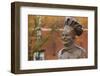 Statue of Famed Chef Boy-Ar-Dee, Omaha, Nebraska, USA-Walter Bibikow-Framed Photographic Print