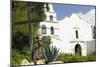 Statue of Father Junipero Serra in Front of San Diego Mission, First of the Spanish Missions in CA-null-Mounted Photographic Print