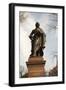 Statue of Felix Mendelssohn, St Thomas Church, Church of Bach, Leipzig, Germany-Dave Bartruff-Framed Photographic Print