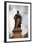 Statue of Felix Mendelssohn, St Thomas Church, Church of Bach, Leipzig, Germany-Dave Bartruff-Framed Photographic Print