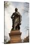 Statue of Felix Mendelssohn, St Thomas Church, Church of Bach, Leipzig, Germany-Dave Bartruff-Stretched Canvas