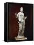 Statue of Female Figure Portrayed as Ceres-null-Framed Stretched Canvas