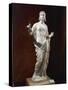 Statue of Female Figure Portrayed as Ceres-null-Stretched Canvas