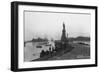 Statue of Ferdinand De Lesseps, Port Said, Egypt, C1920s-C1930s-null-Framed Photographic Print