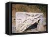 Statue of First Nike, Ancient Ruins of Ephesus, Turkey-Bill Bachmann-Framed Stretched Canvas