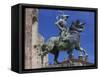 Statue of Francisco Pizarro, Plaza Mayor, Trujillo, Extremadura, Spain, Europe-Jeremy Lightfoot-Framed Stretched Canvas