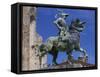 Statue of Francisco Pizarro, Plaza Mayor, Trujillo, Extremadura, Spain, Europe-Jeremy Lightfoot-Framed Stretched Canvas